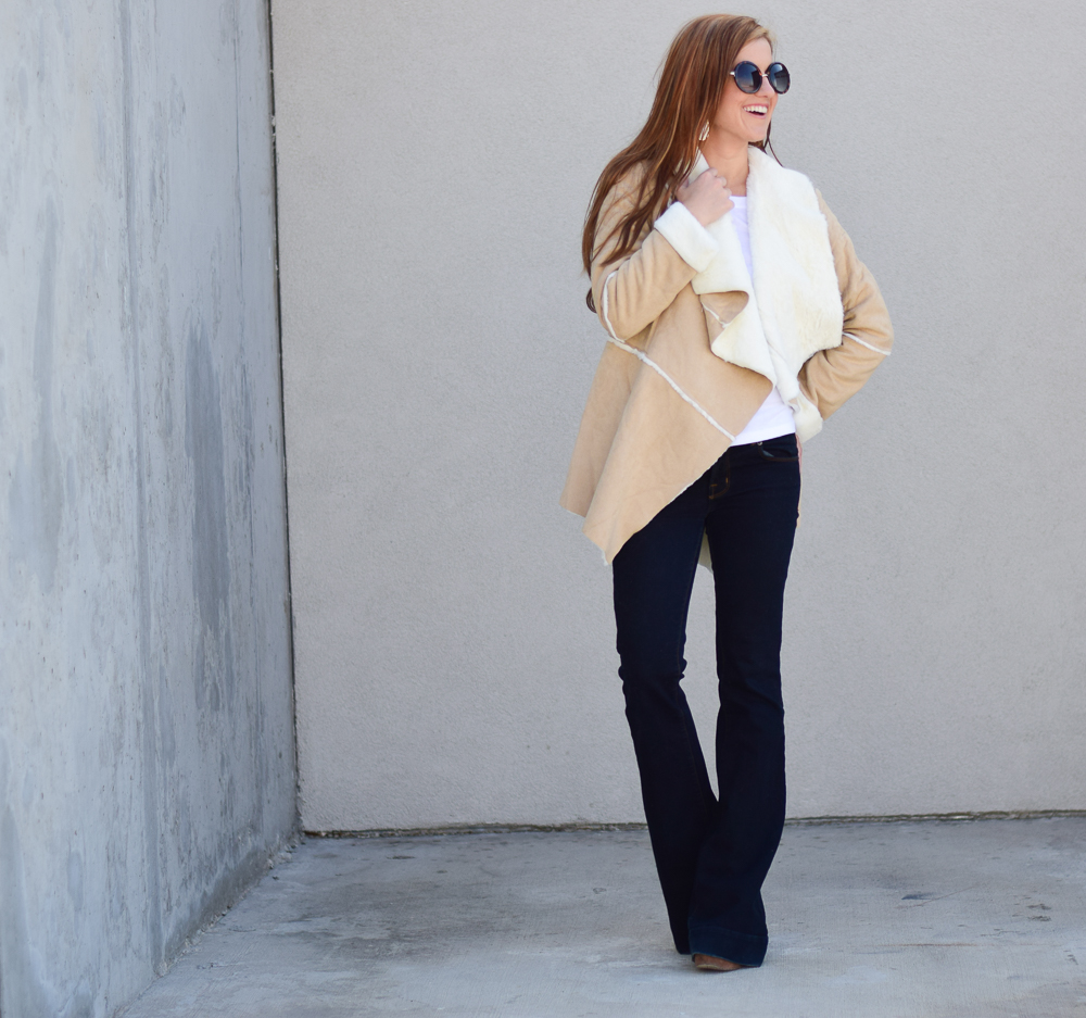 shearling coat and flares-16
