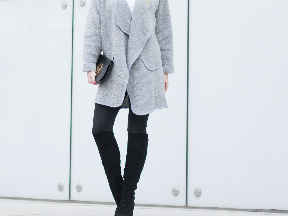 black over the knee boots