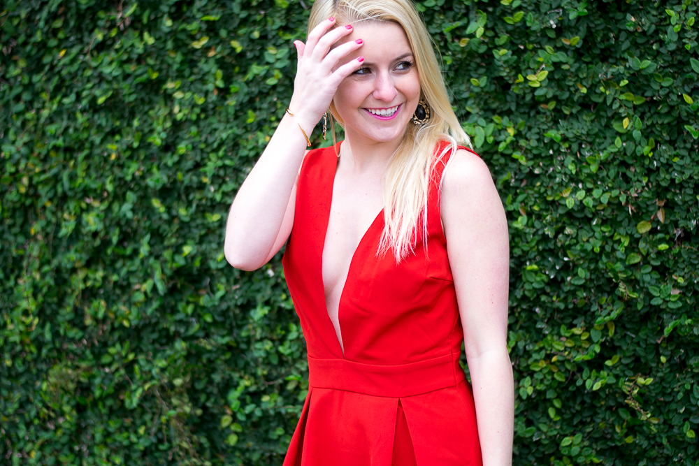 deep V Dress