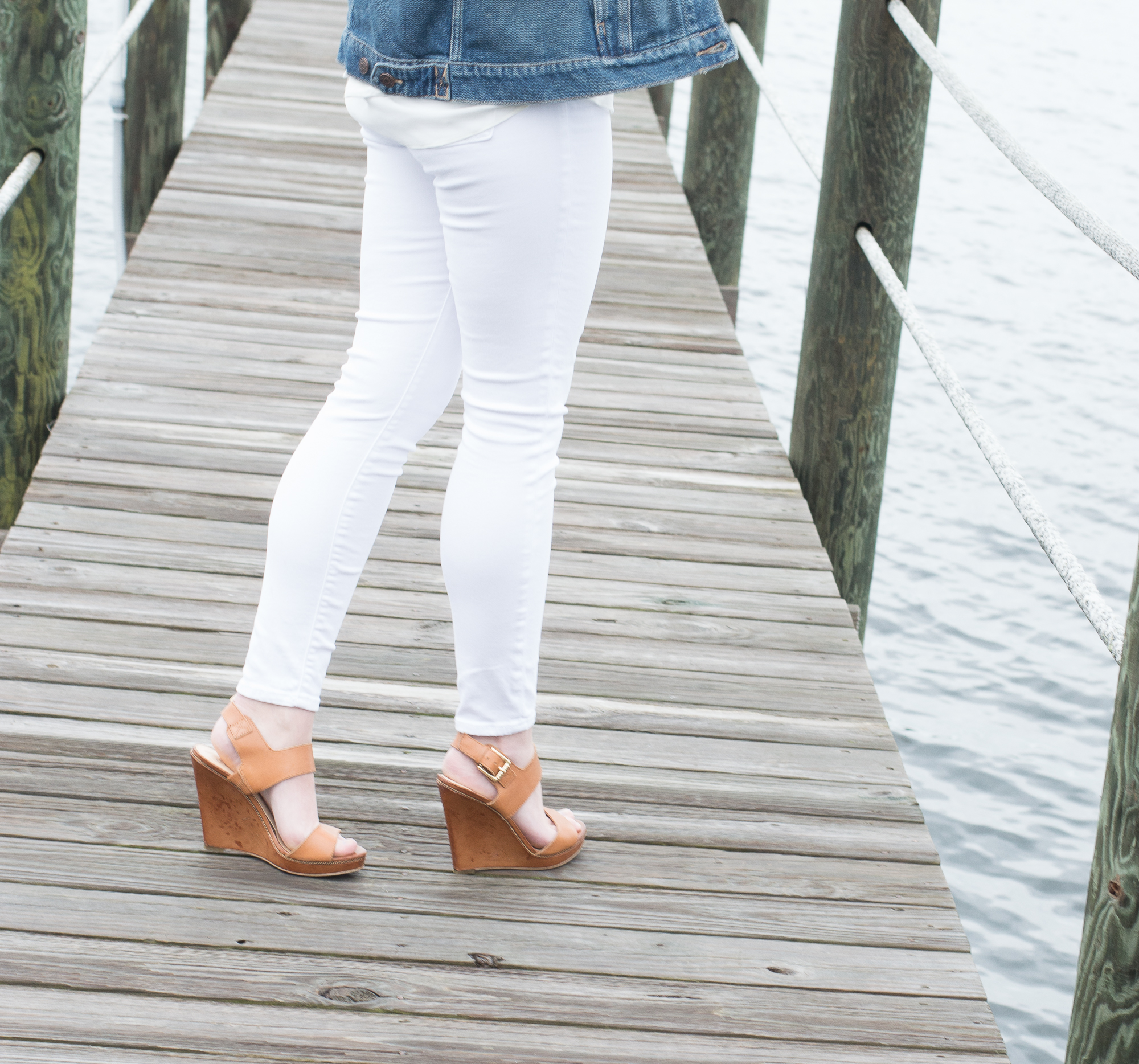tan wedges