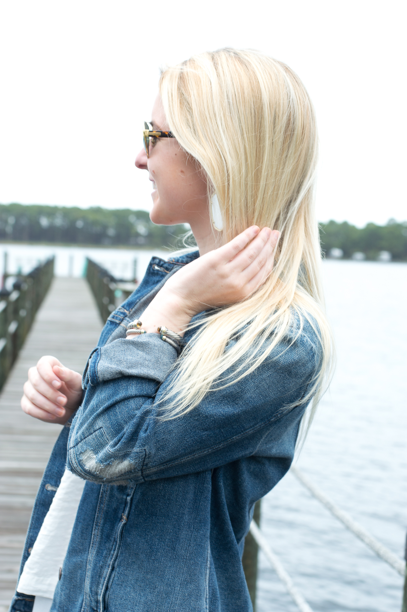 preppy denim jacket