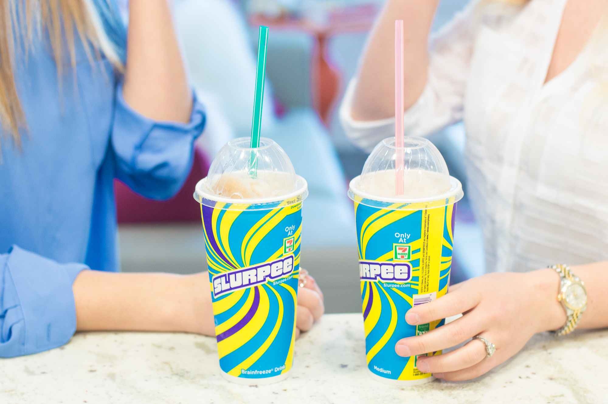 diet coke with a splash of cherry slurpee 7-11