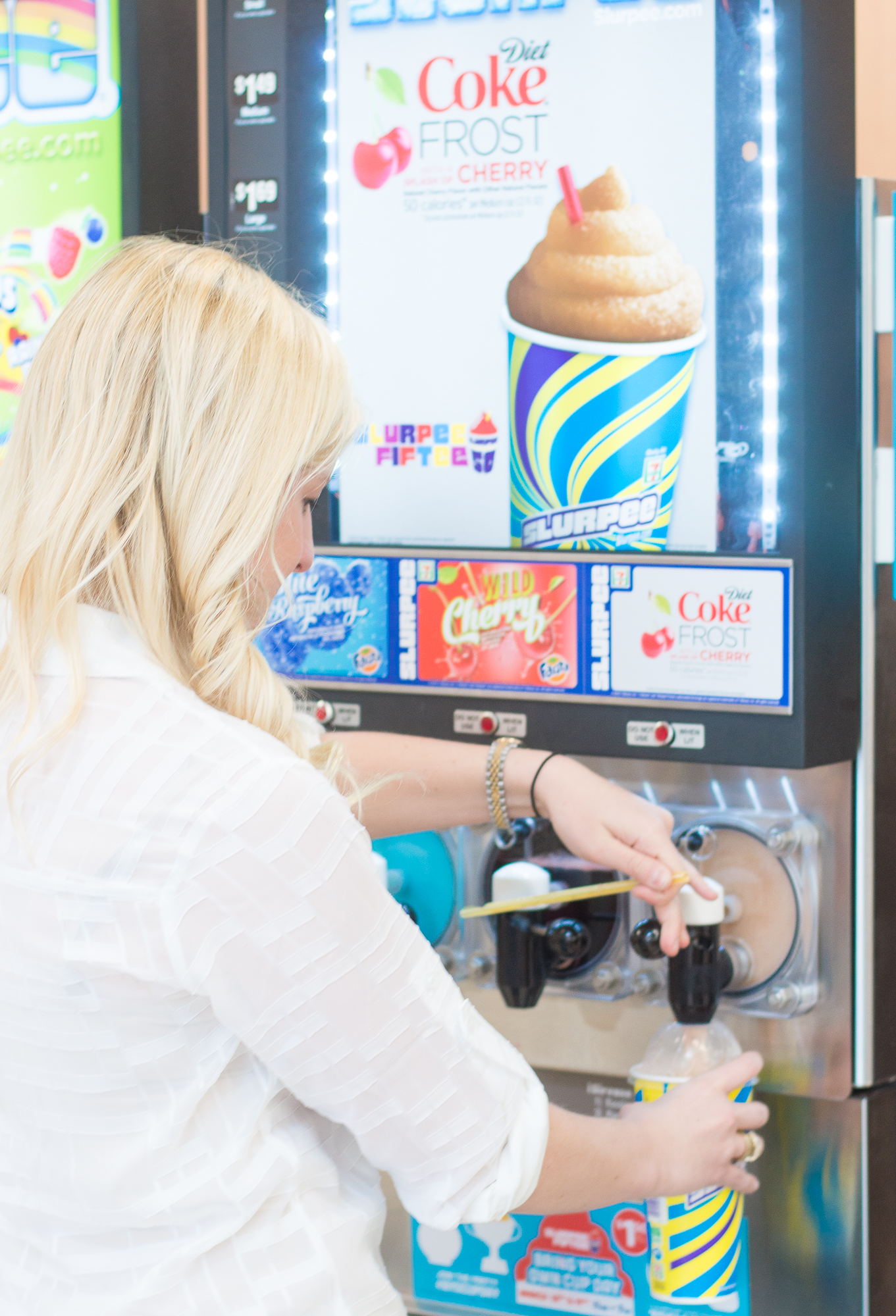 diet coke with a splash of cherry slurpee 7-11