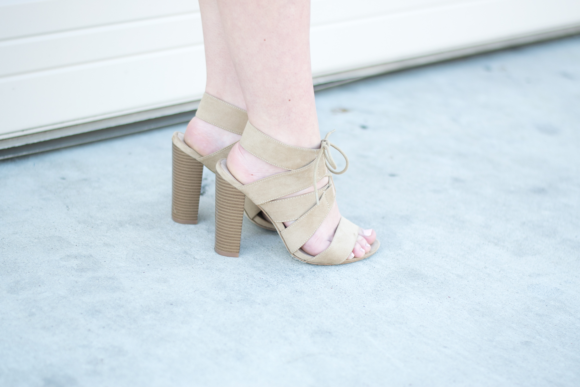 brown block heel sandals