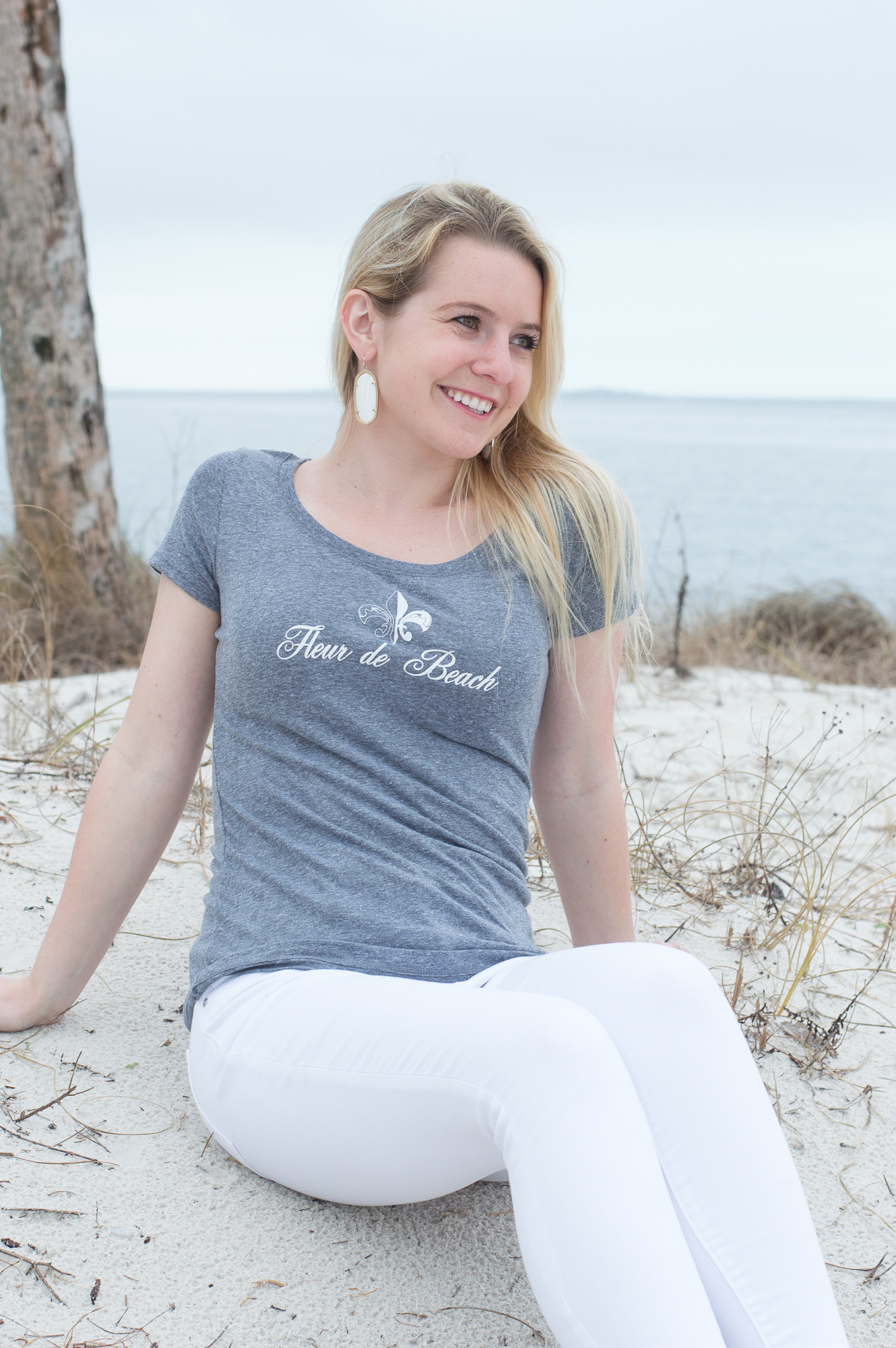 fleur de beach tshirt-3