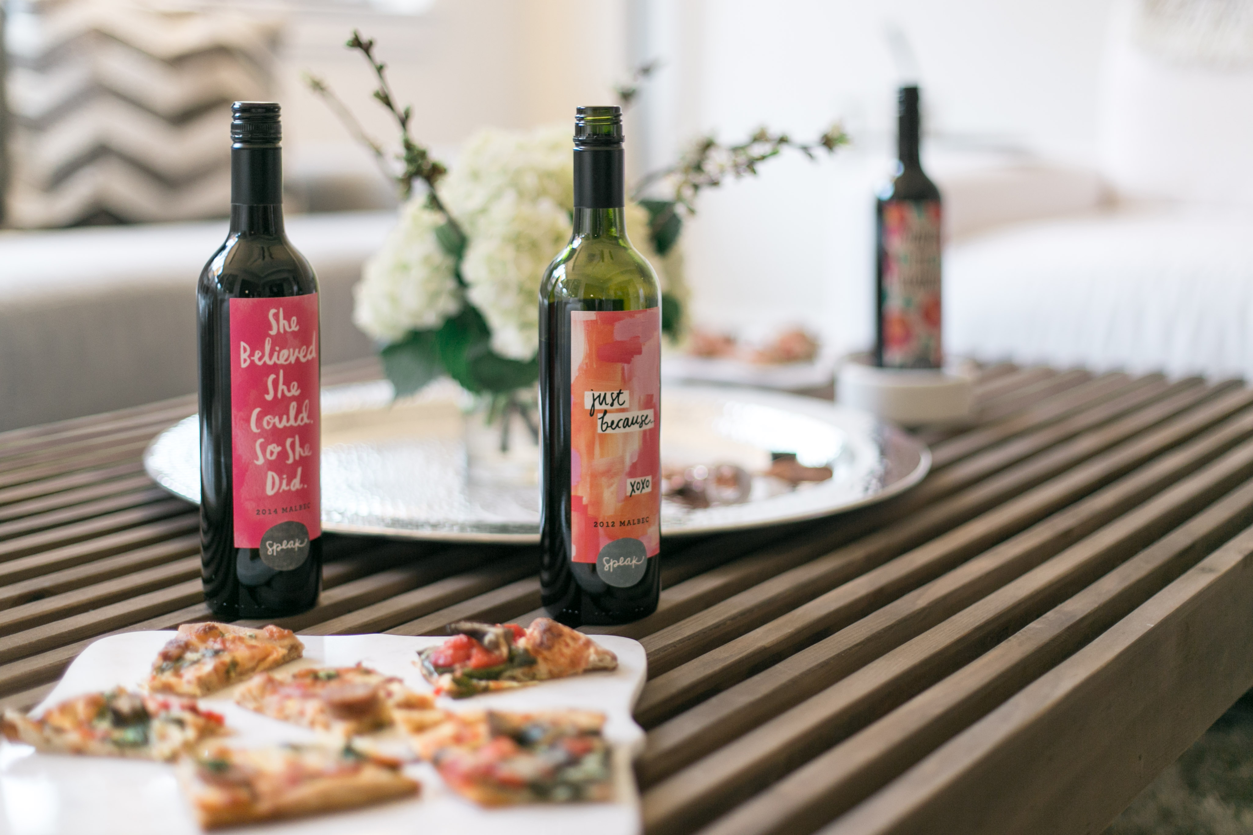 wine and pizza party