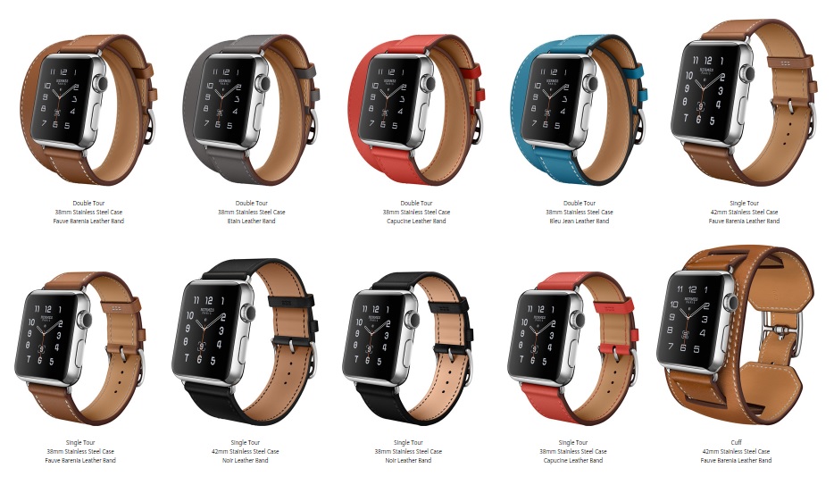 Hermes-collection watch bands apple