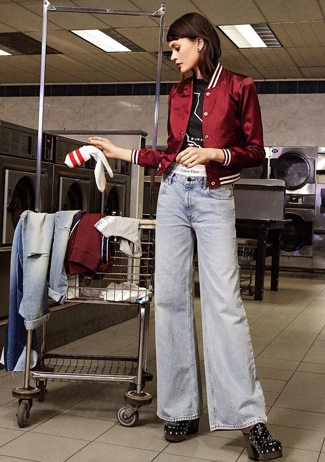 extra wide denim trend