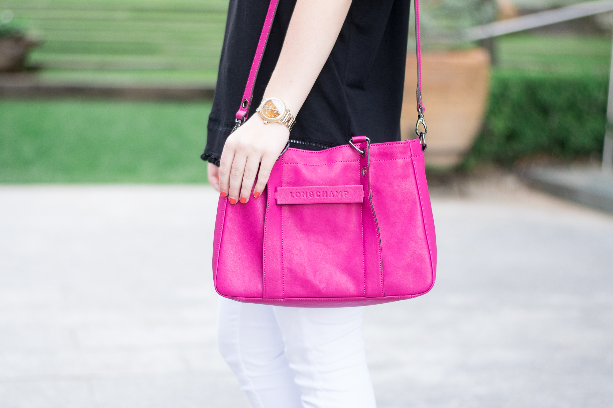 longchamp 3d handbag pink-8 • The Perennial Style