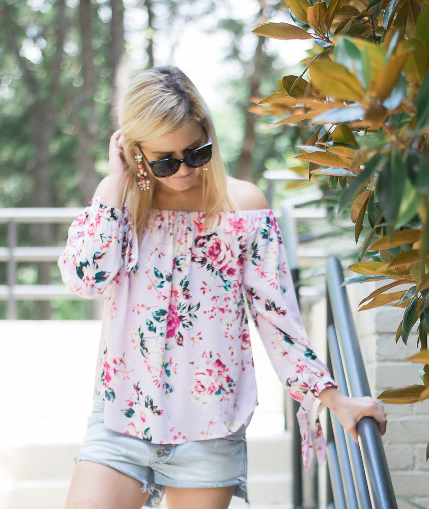 floral top