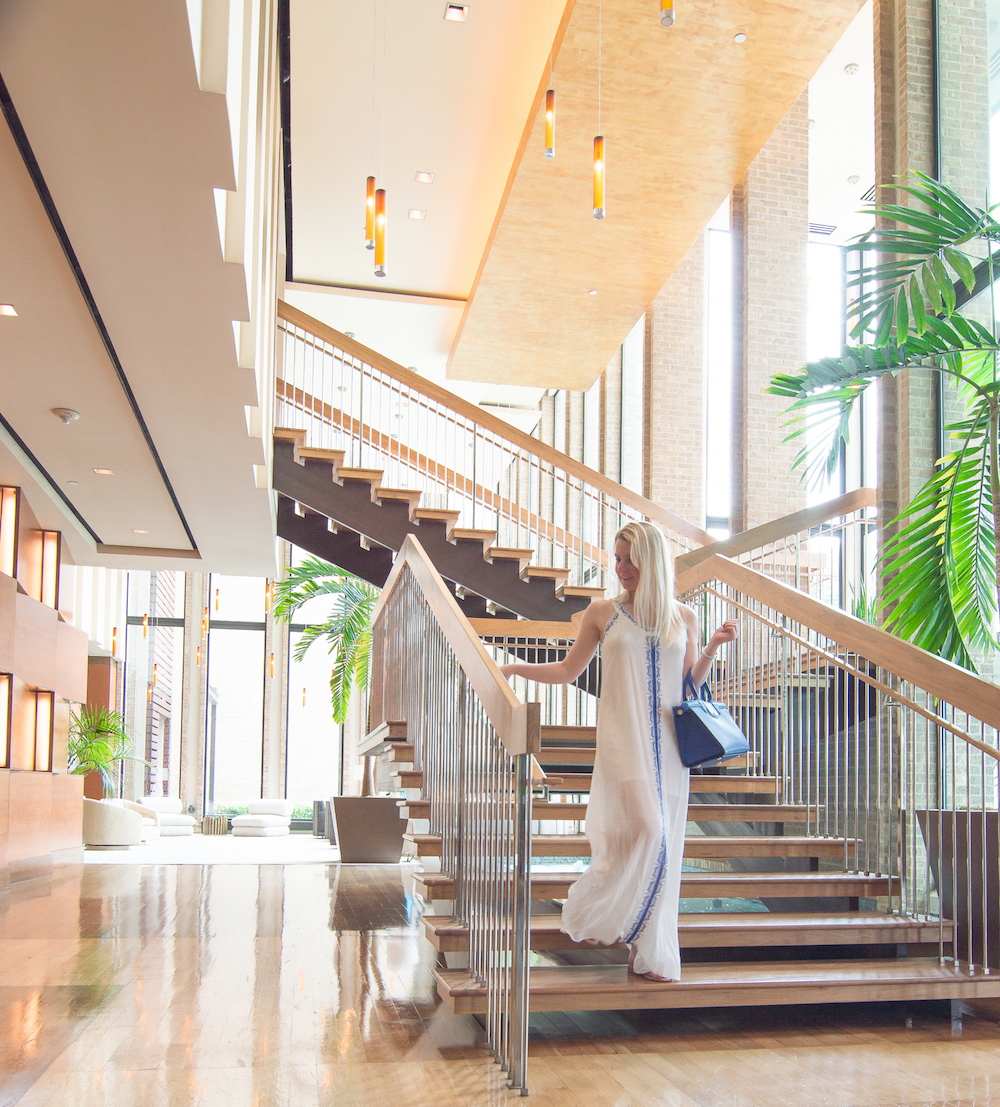 NEW Highland Hotel Dallas staircase
