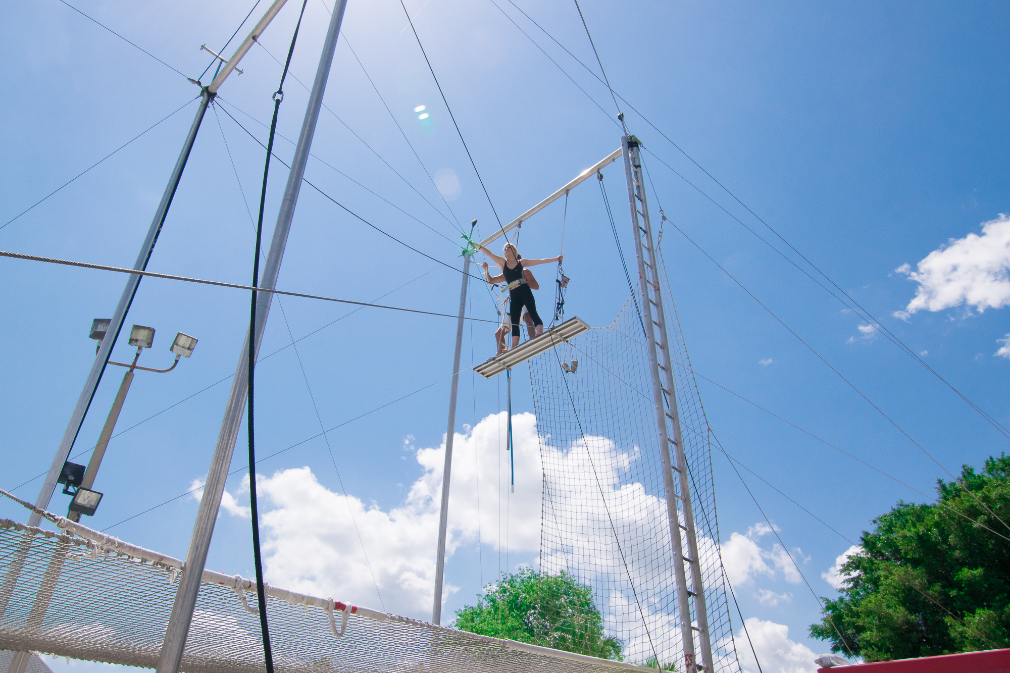Sandpiper Bay Club Med trapeze