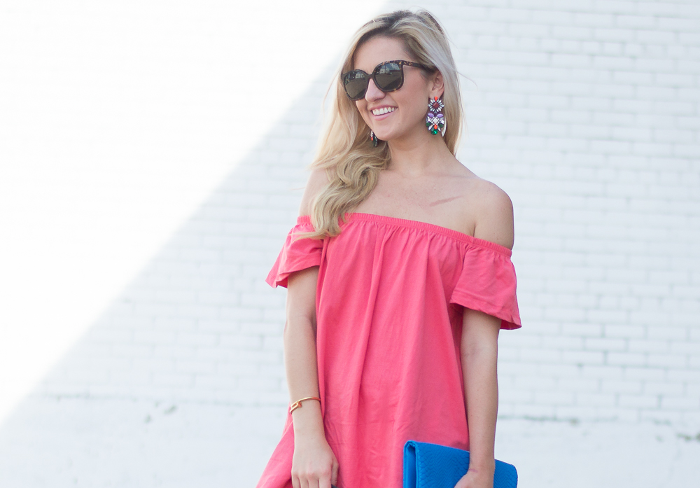 asos off the shoulder