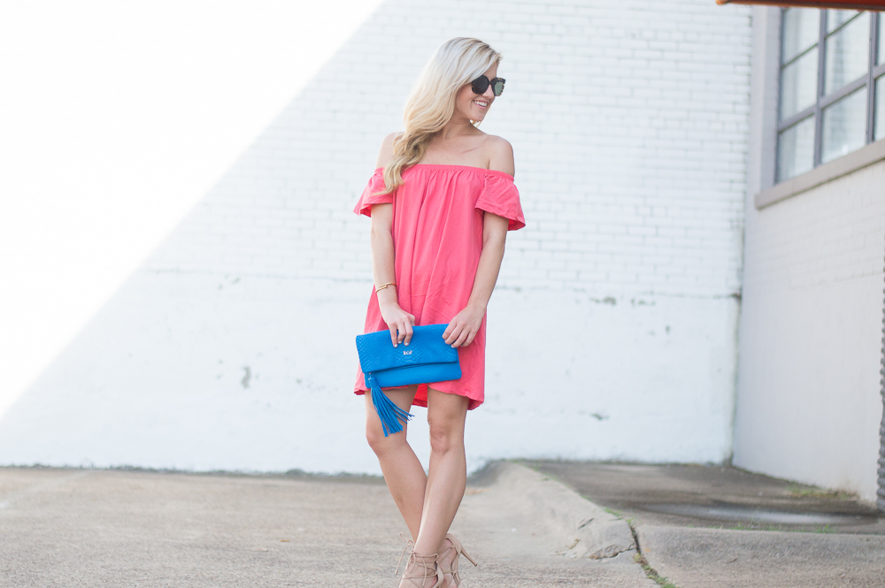 asos off the shoulder dress