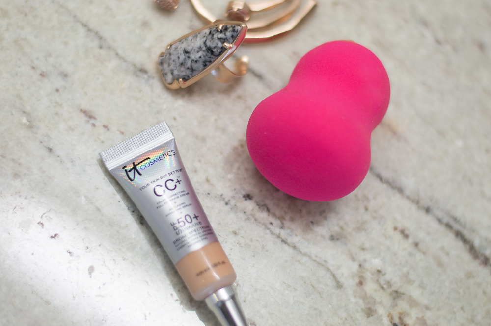 IT Cosmetics Your Skin But Better CC+ Cream with SPF 50+ beauty tutorial