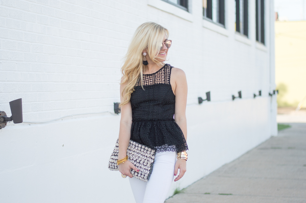black crochet peplum top-14