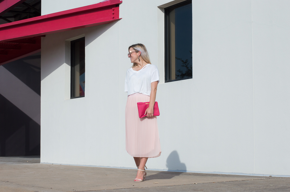 blush pleated skirt-17