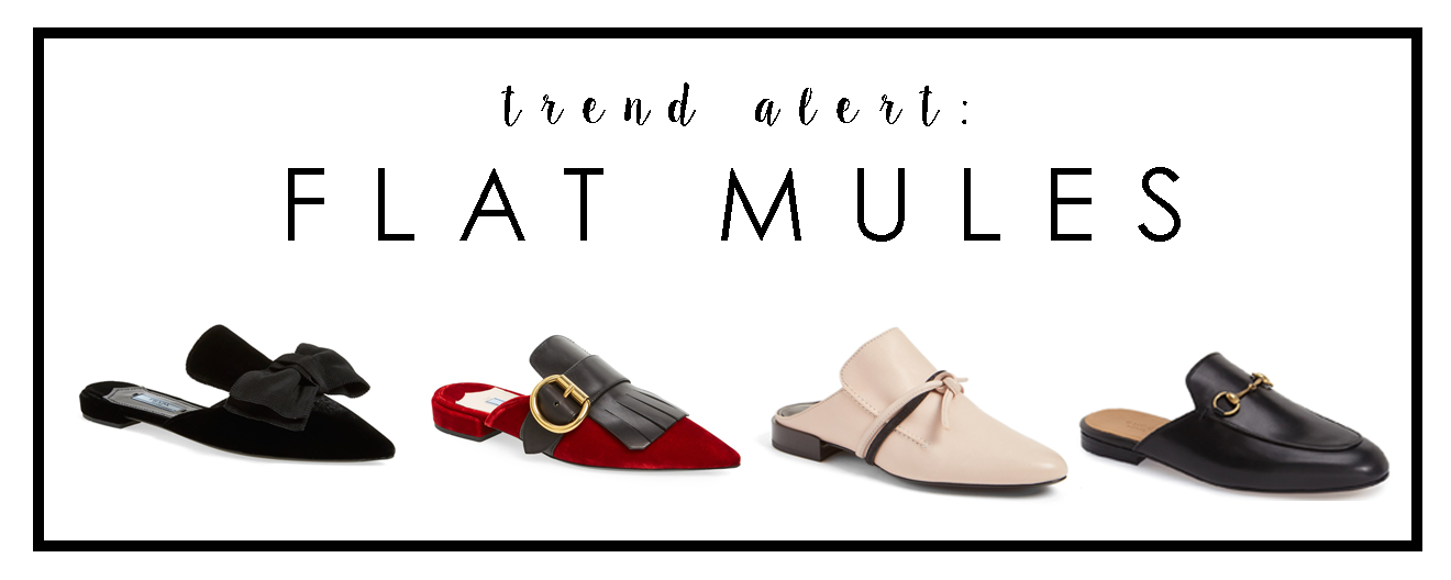 TREND ALERT: Flat Mules