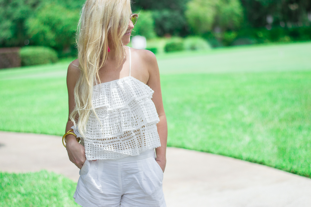 white-eyelet-top-linen-shorts