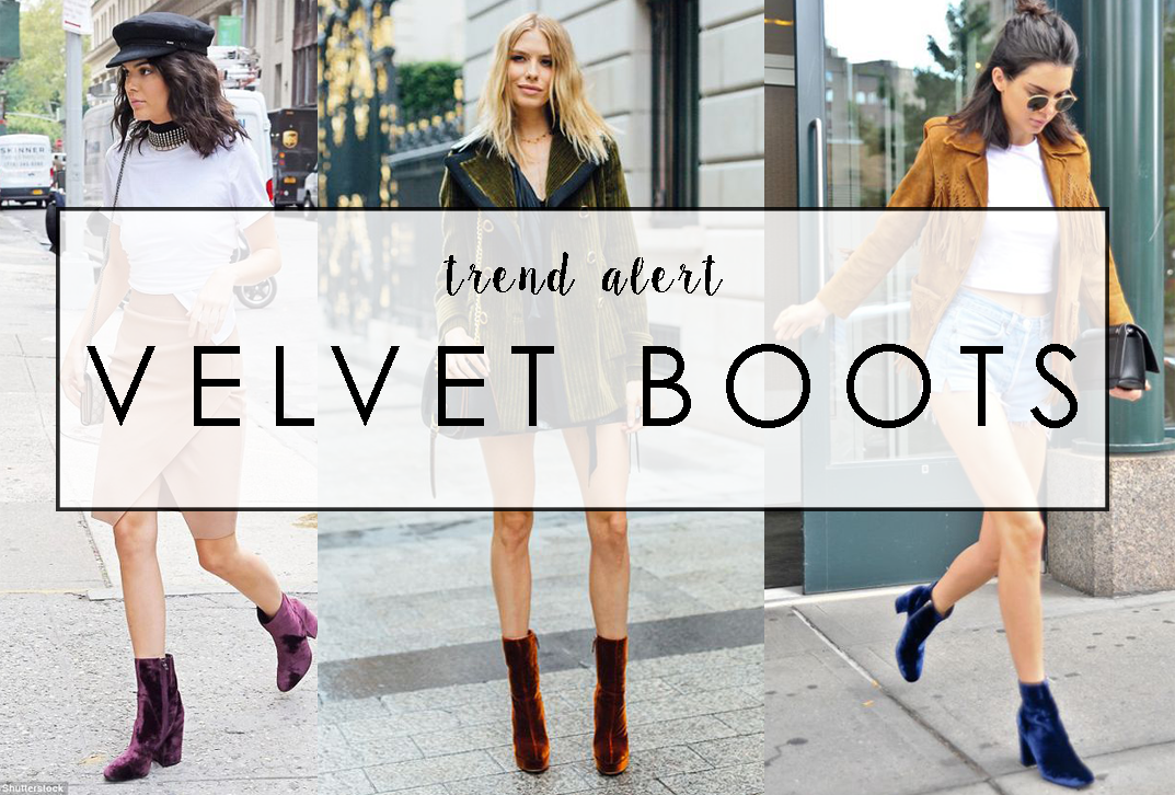 TREND ALERT: Velvet Boots