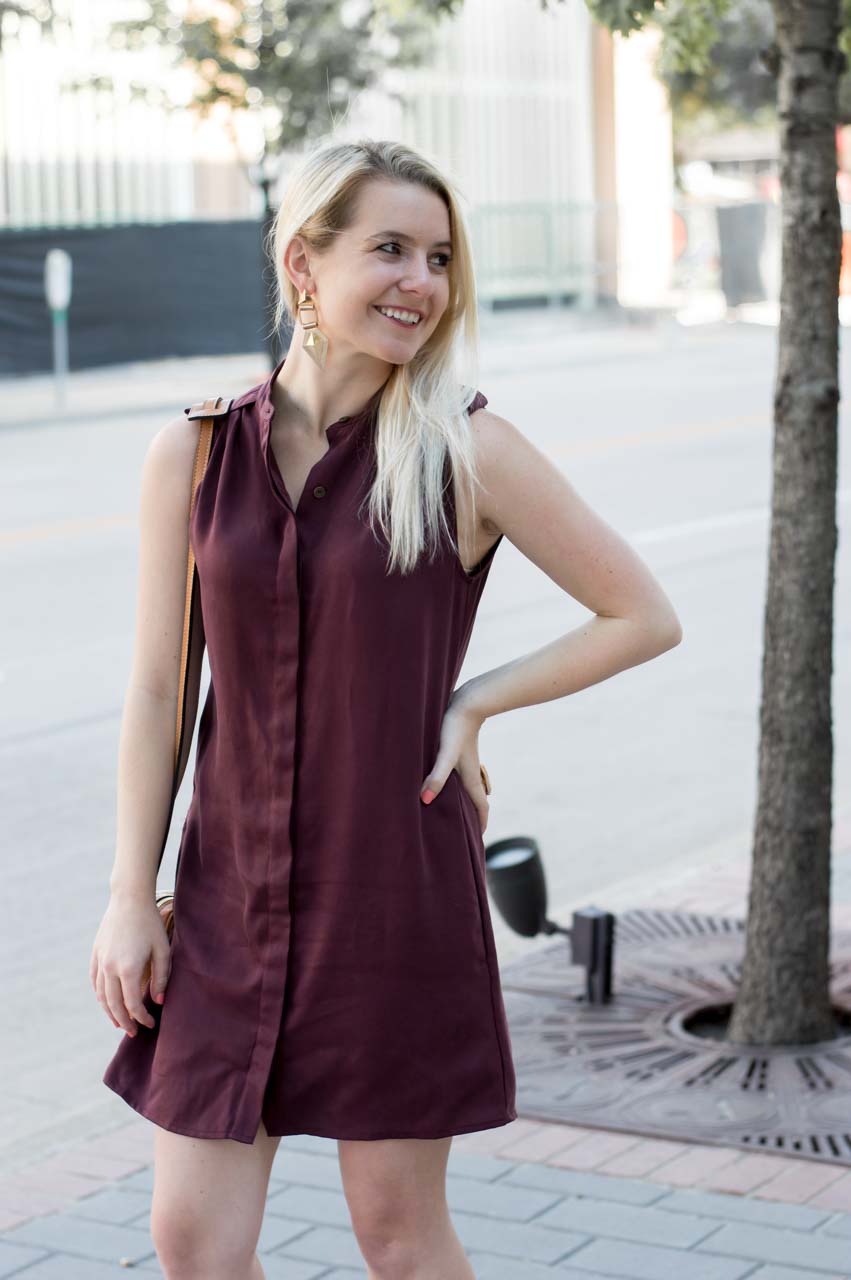 michael stars burgundy vest