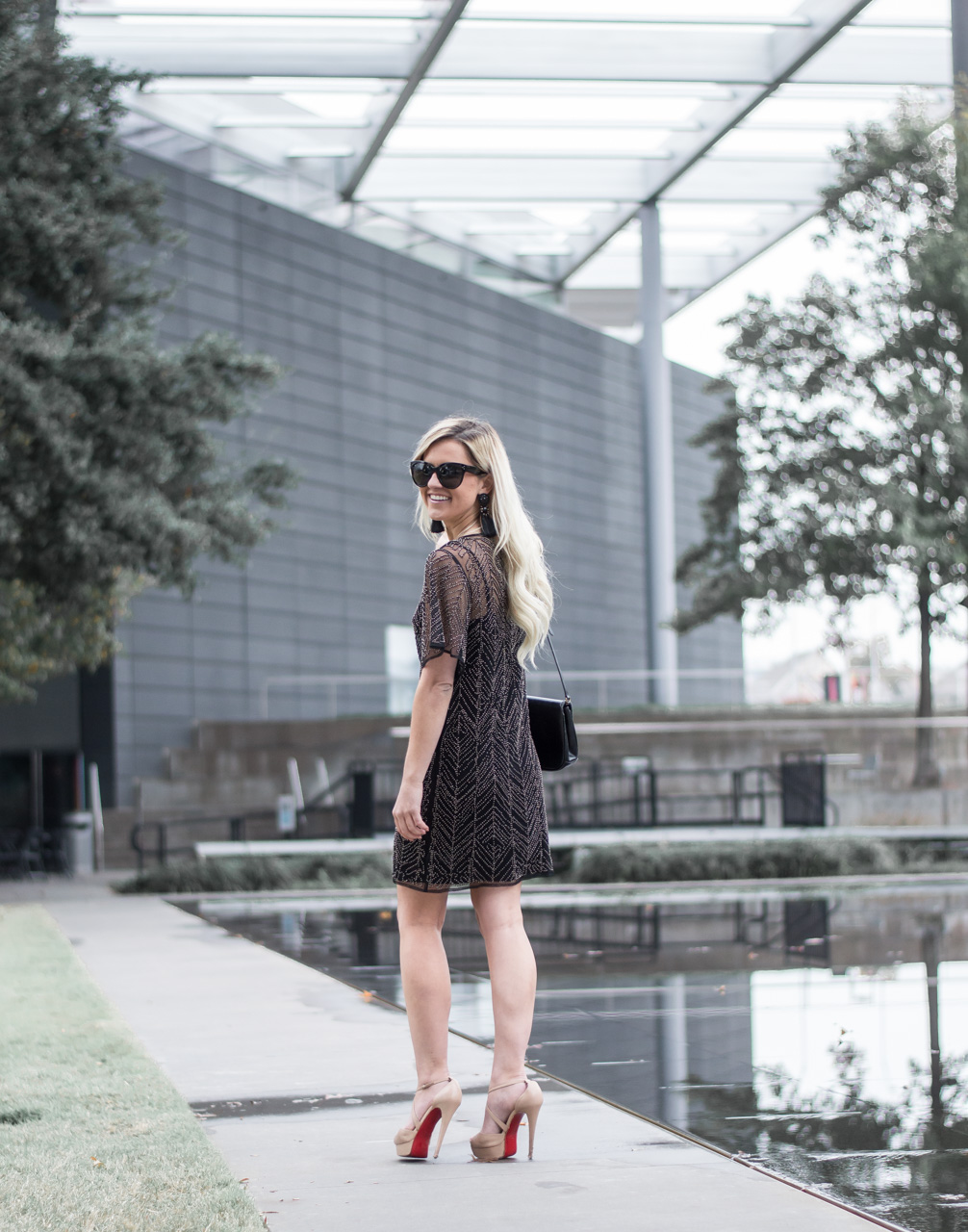 sheer-beaded-black-cocktail-dress