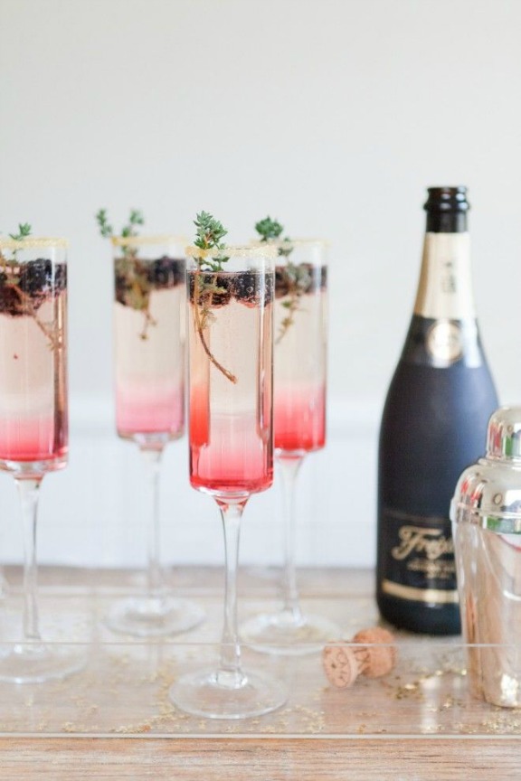 8 Festive Champagne Cocktails To Spice Up Your New Year’s Eve
