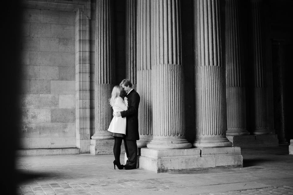 Black And White Paris Love Photography