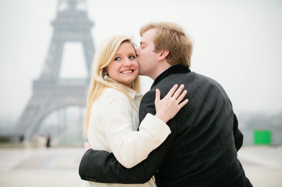 Eiffel Tower Honeymoon Photography