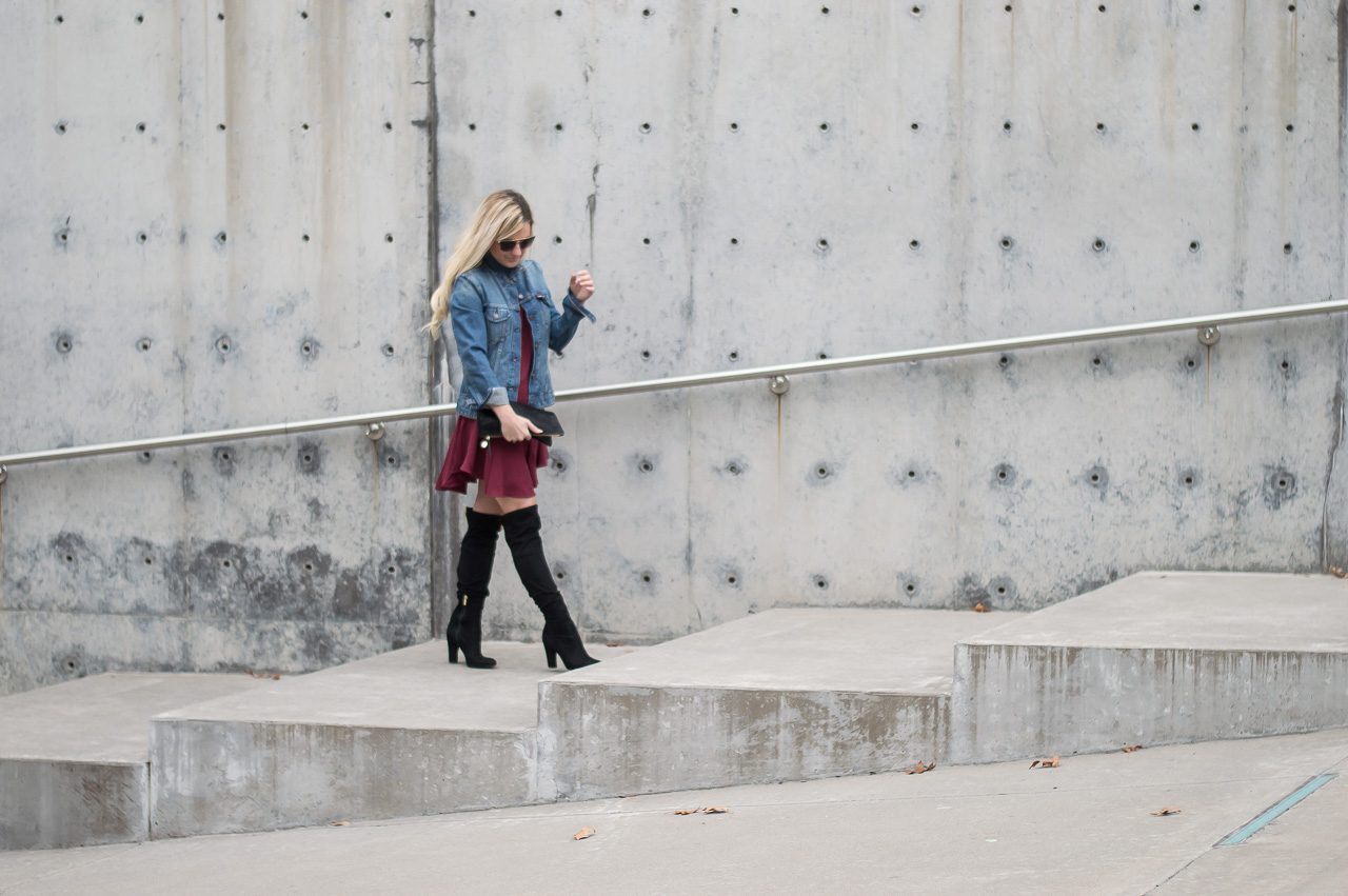 how to wear a denim jacket