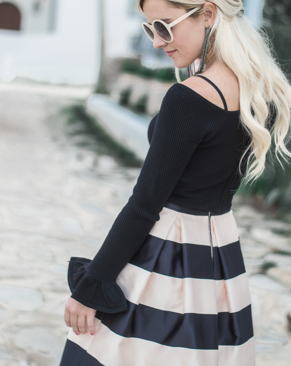 ruffle-off-shoulder-crop-top