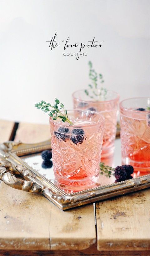 The Love Potion Cocktail Recipe Valentines