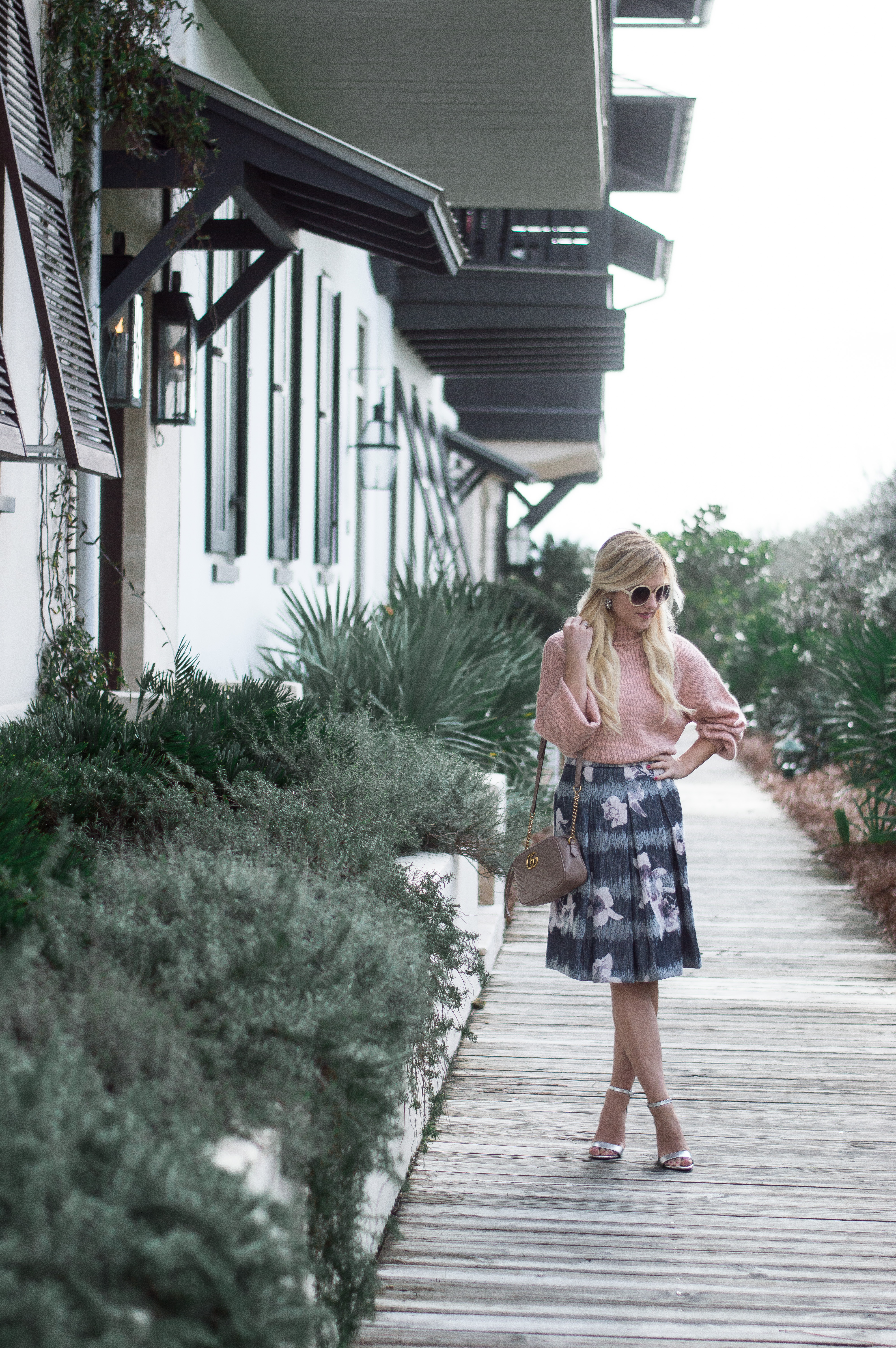 mauve sweater midi skirt (1 of 15)