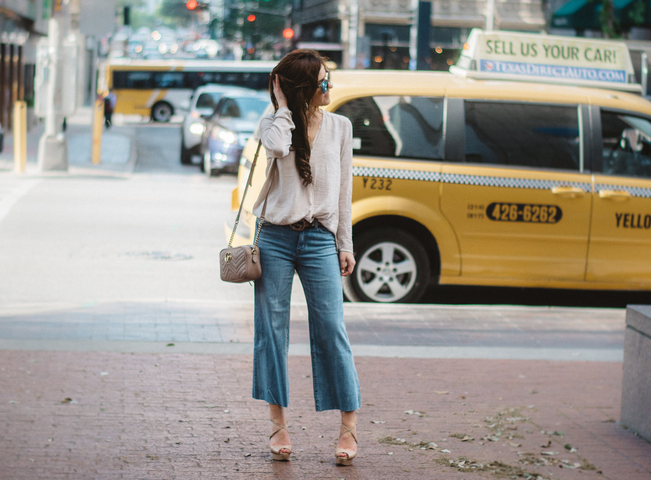 How To Wear Cropped Denim