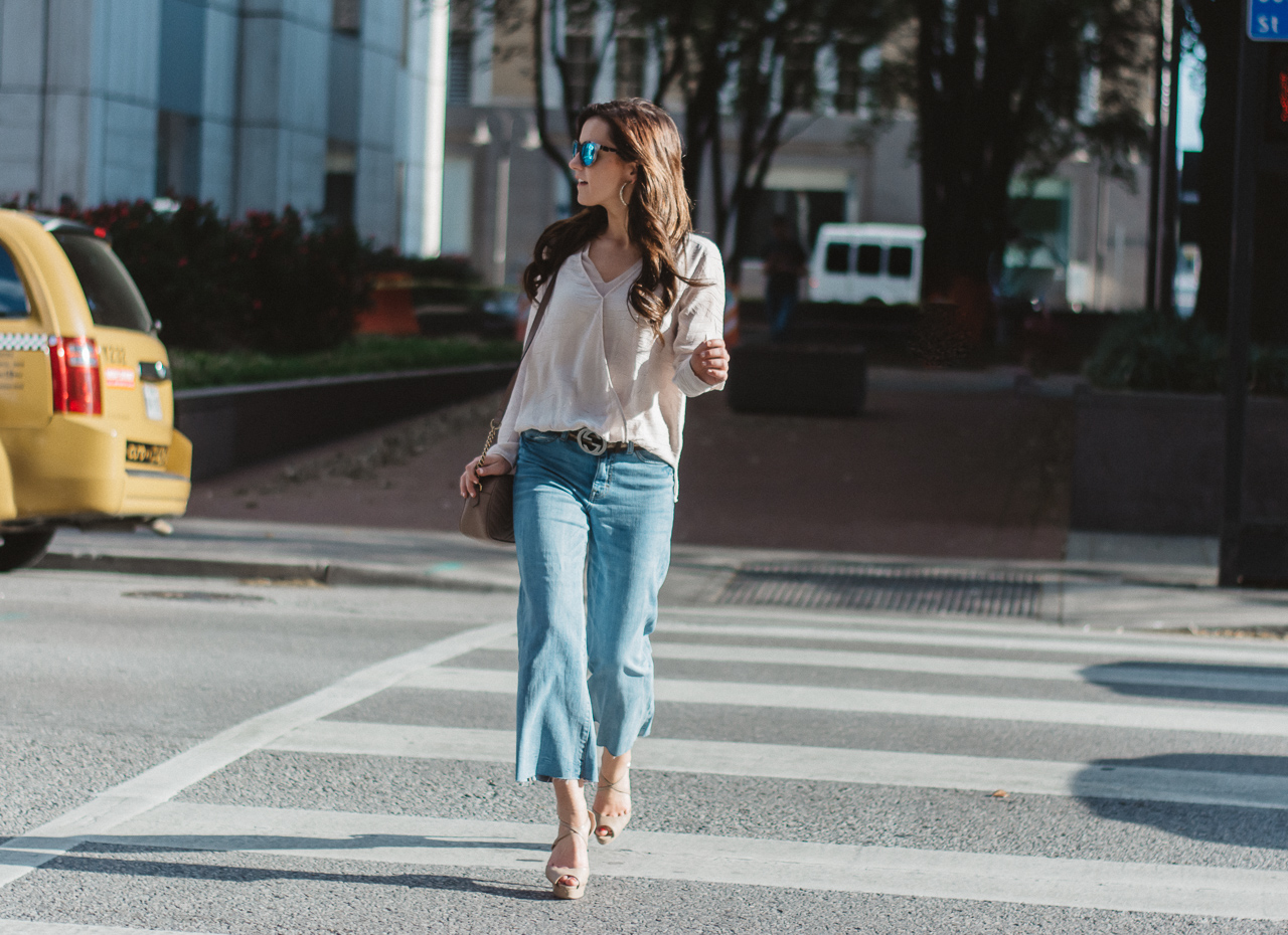 Denim Gaucho Street Style