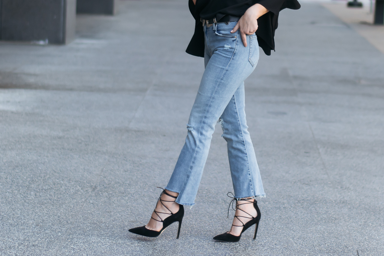 Mother Crop Flare Jeans (11 of 13)