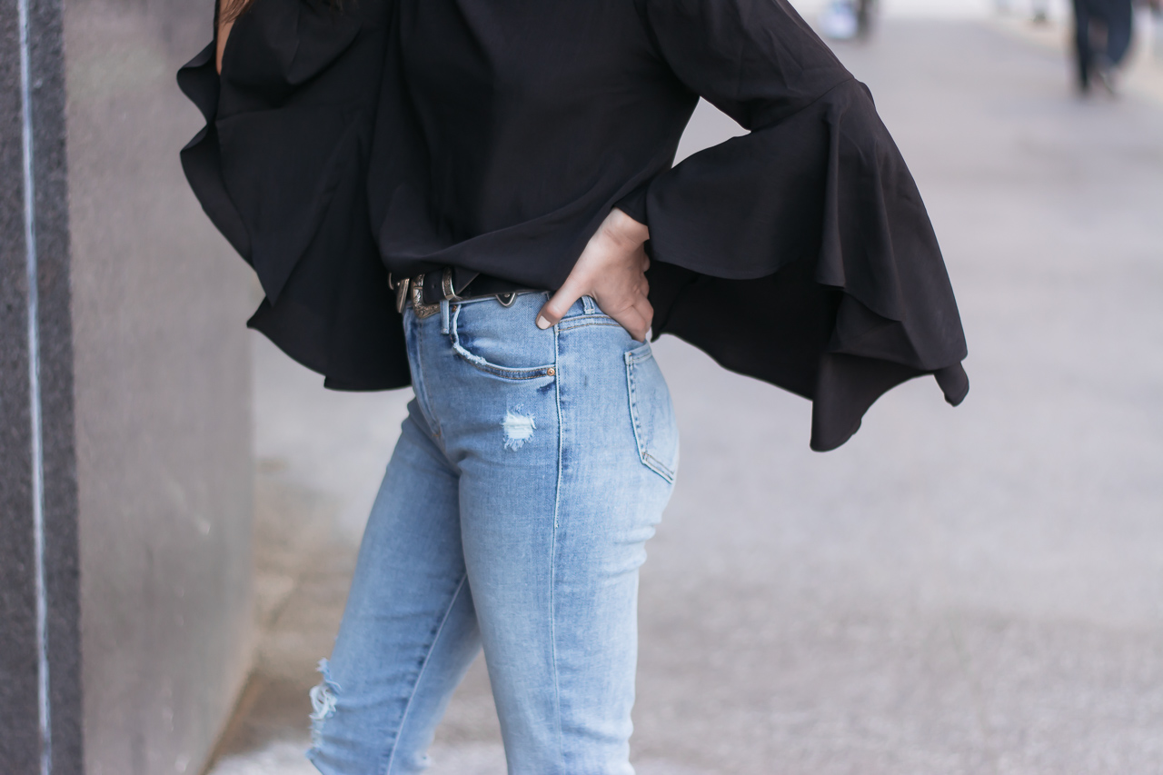 Mother Crop Flare Jeans (13 of 13)