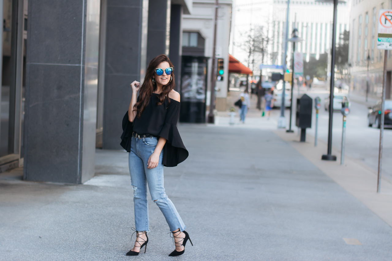 Mother Crop Flare Jeans (5 of 13)