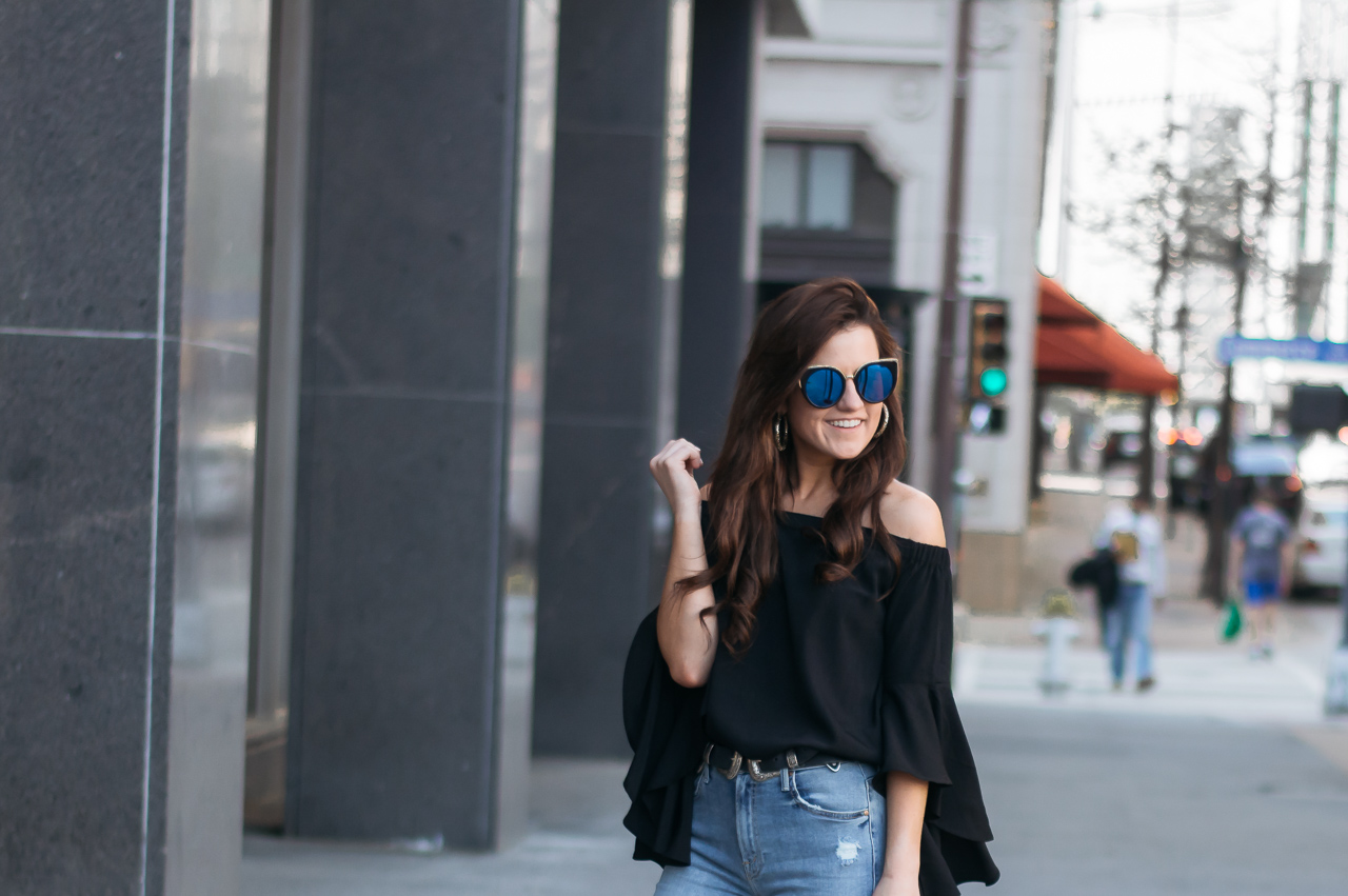 Mother Crop Flare Jeans (7 of 13)