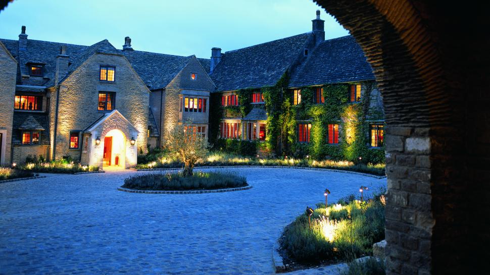 Whatley Manor Courtyard