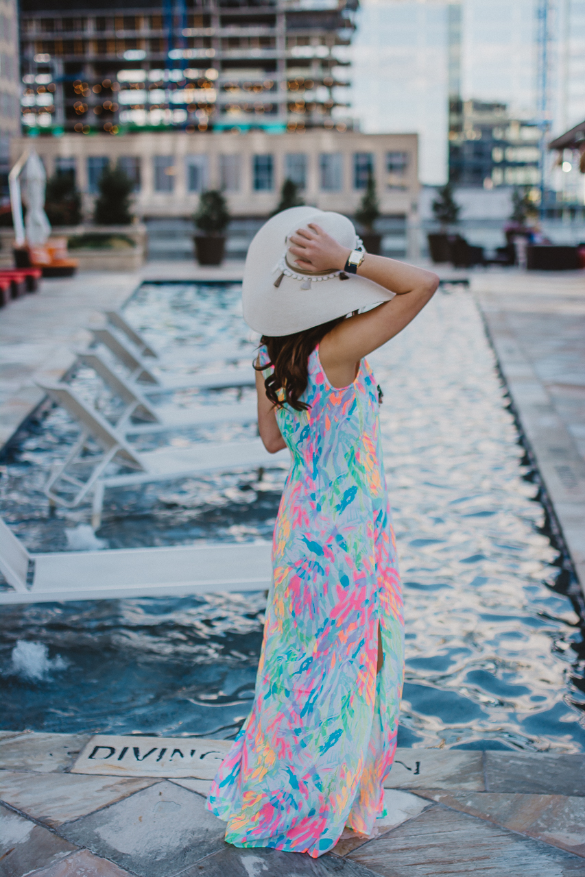 Lilly Pulitzer Printed Maxi Dress
