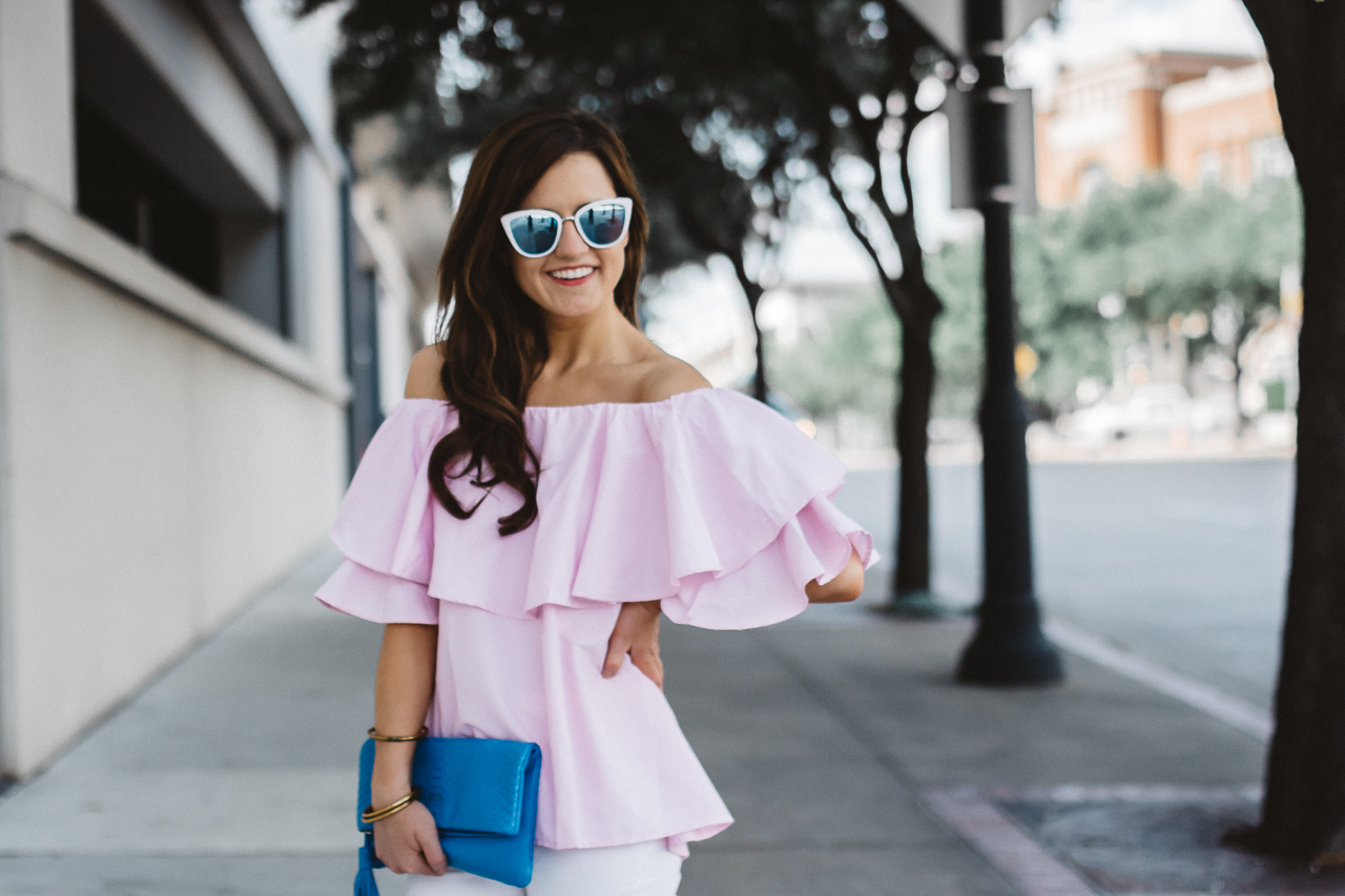 The $16 Off The Shoulder Top You Need For Summer