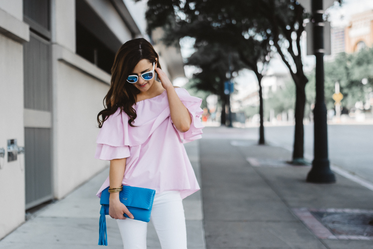 look for less off the shoulder