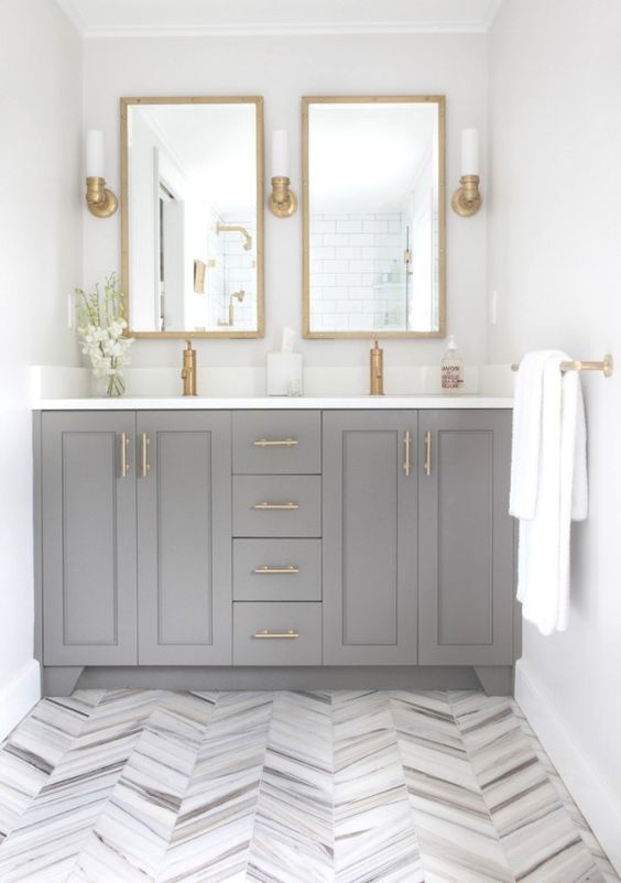 Bathroom Counter, Bathroom Ideas With Gray Vanity