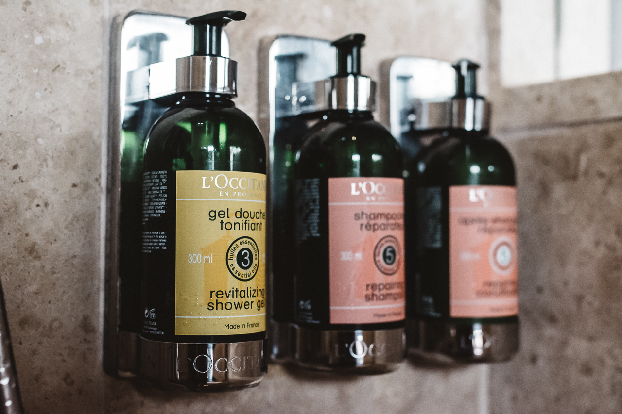 L'occitane hotel products Balthazar