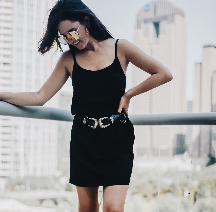 VSCO A6 Everlane Slip Dress