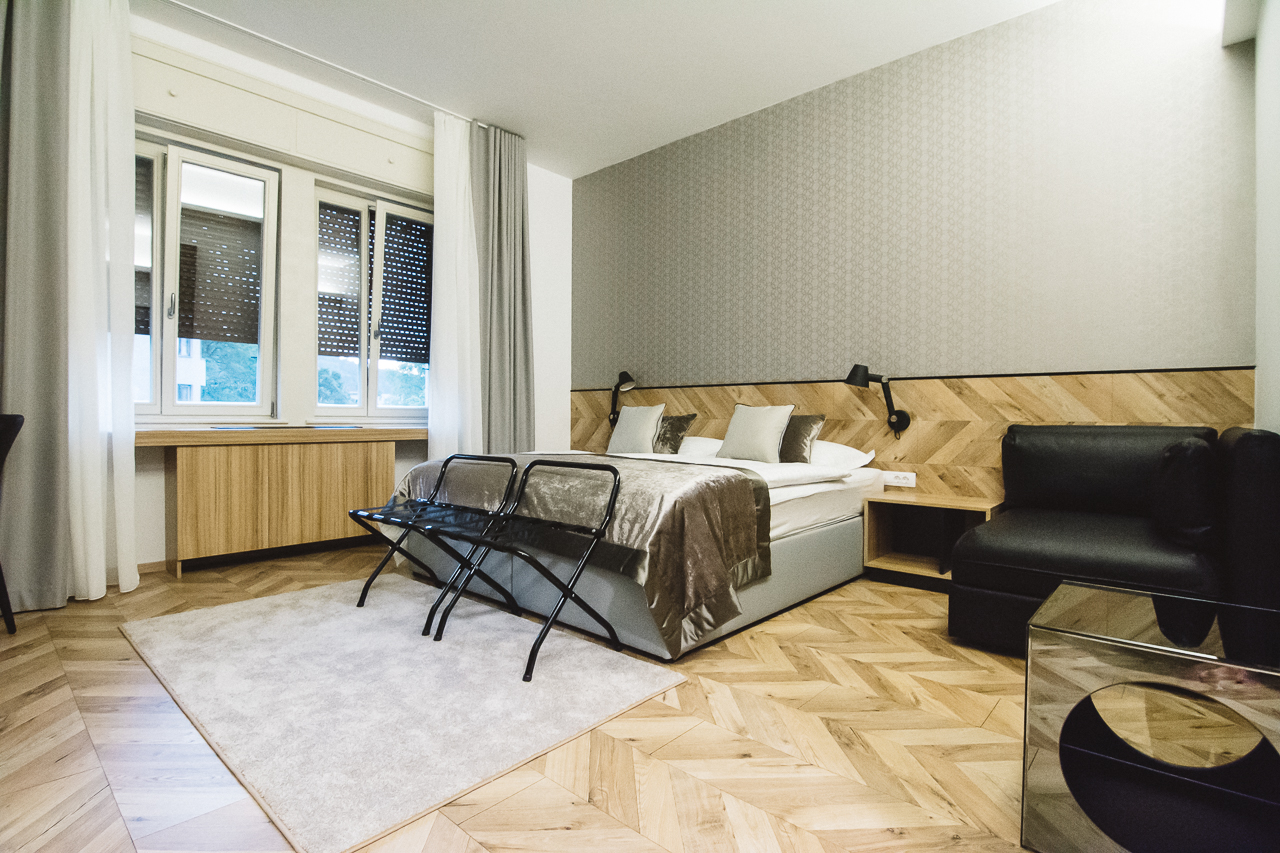 Urban Hotel Ljubljana Bedroom