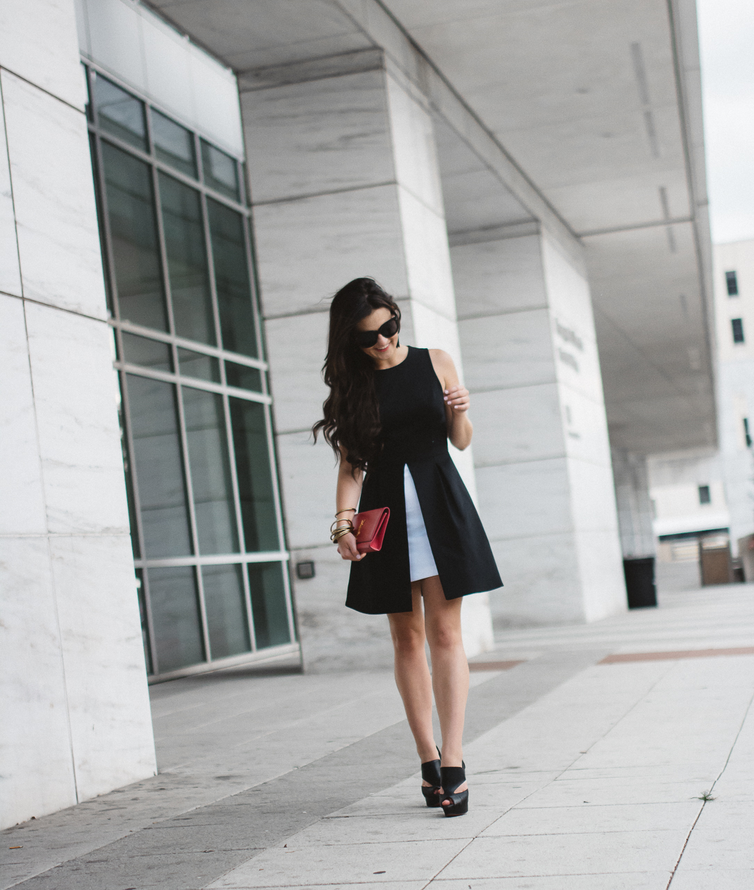 how to wear a black dress