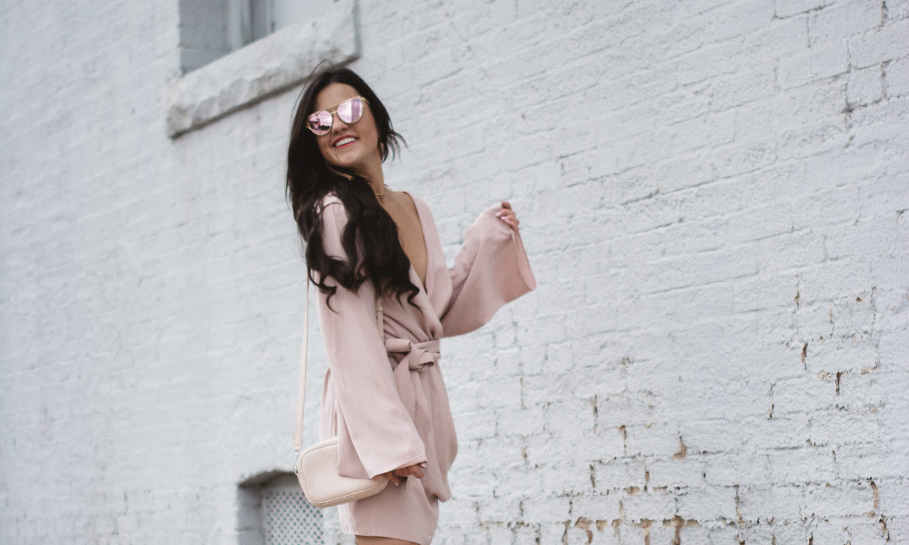 Blush Keepsake Wrap Dress (9 of 26)