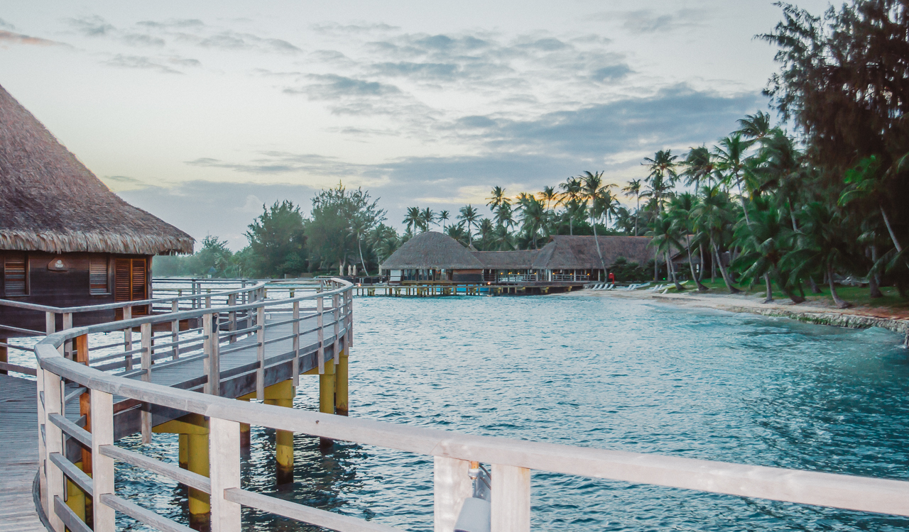 Hotel Kia Ora Rangiroa French Polynesia Sunset